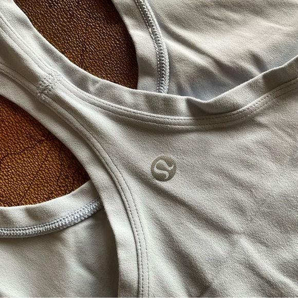 Lululemon Cool Racerback II - very light blue - Picture 6 of 6